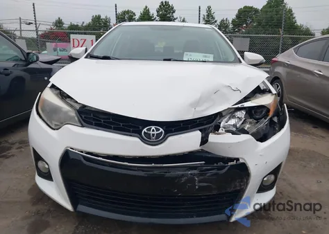 2015 Toyota Corolla S Plus from USA, damaged, VIN 2T1BURHEXFC428707